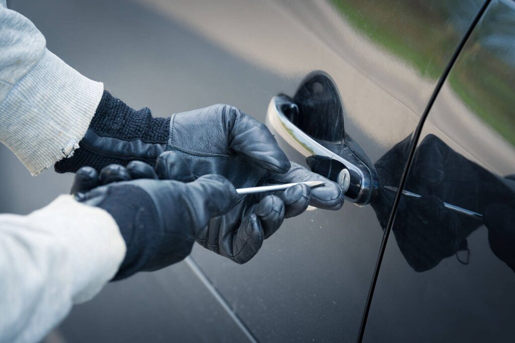 Incident Involving Valet Parking: Recovered Stolen Vehicle Due to AirTag Tracking