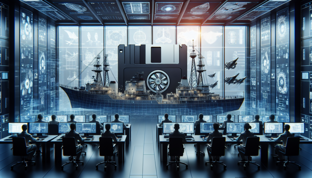 The German Navy Intends to Modernize the Floppy Disk System for Their Frigate Fleet