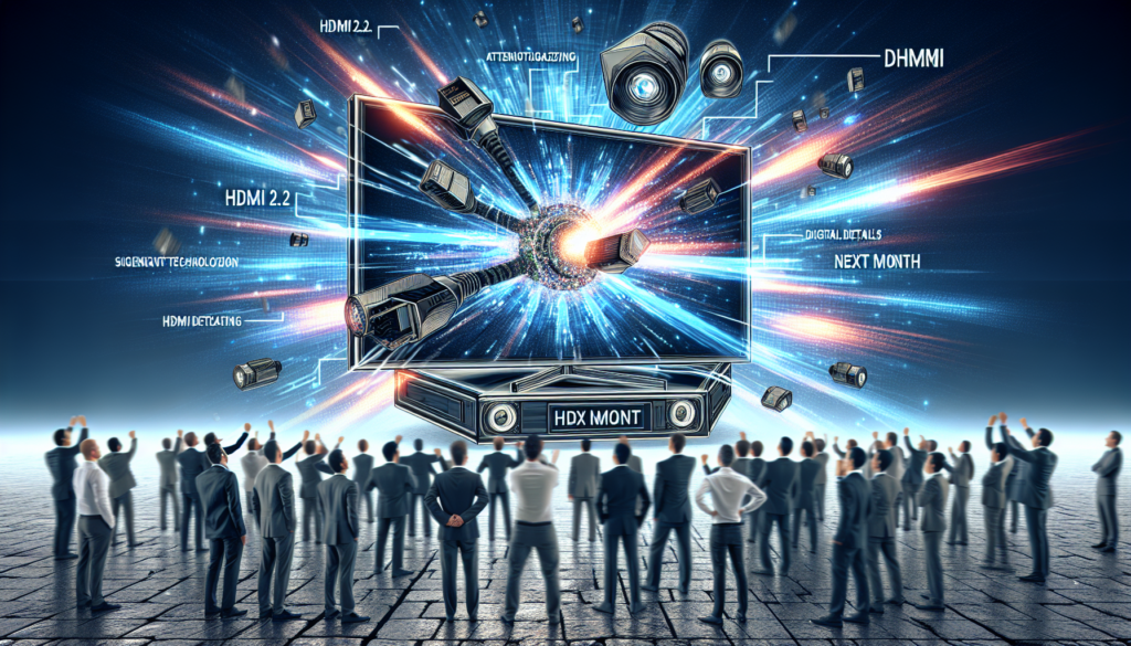 "HDMI 2.2 Anticipated for Release at CES Next Month"