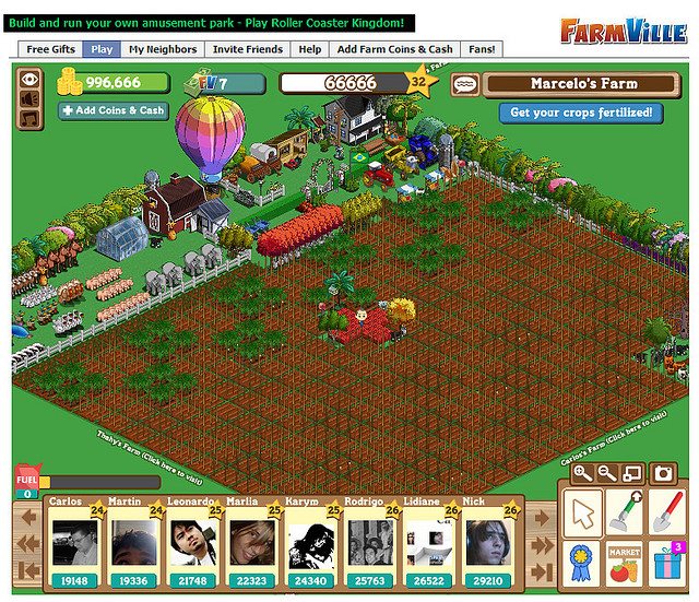 social gaming evolution farmville