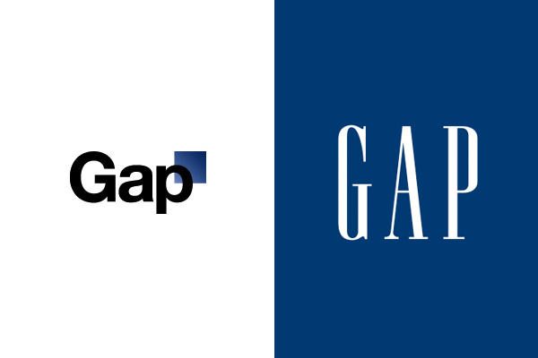 branding, gap