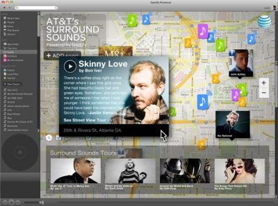 AT&T, AT&T Surround Sounds screenshot