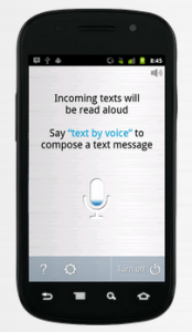 Sonalight text by voice