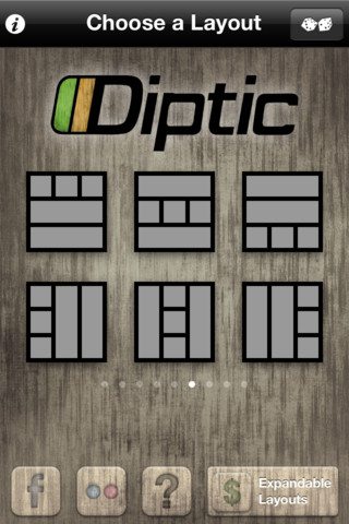 Diptic app, photo apps