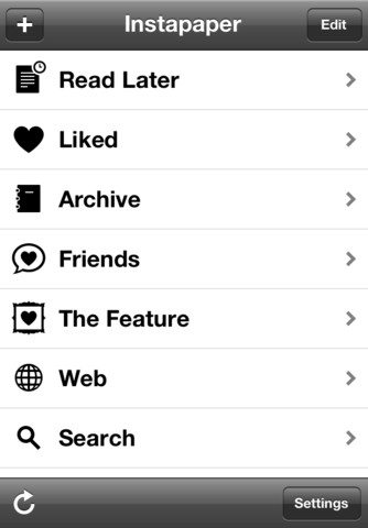instapaper app, article saving app