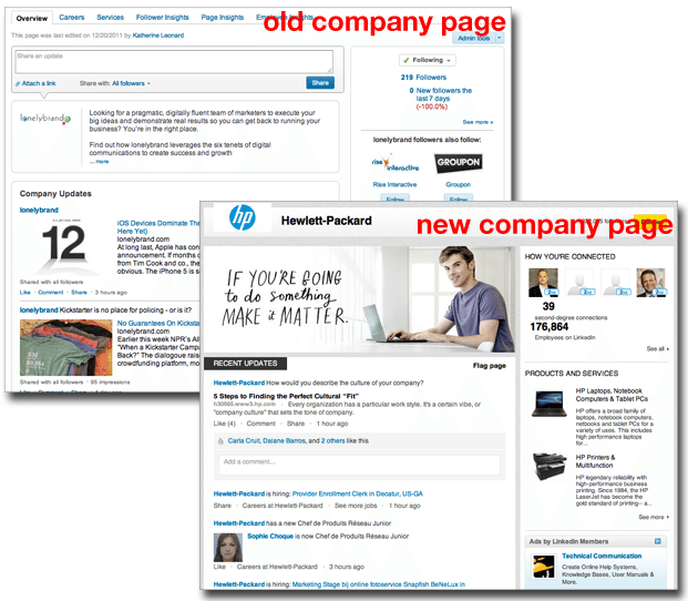 New LinkedIn Company Page