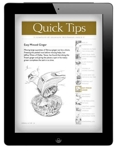 Cook's Illustrated iPad App