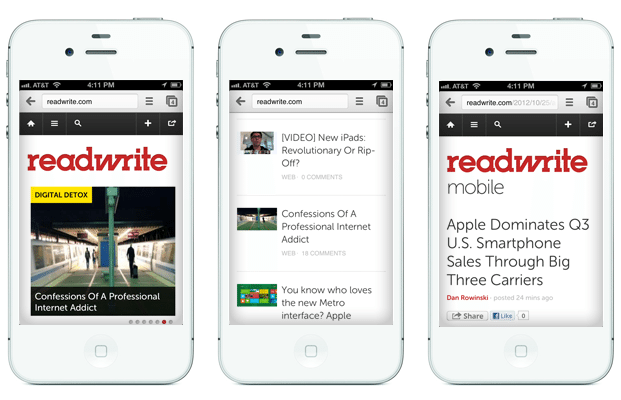 ReadWrite Mobile Web