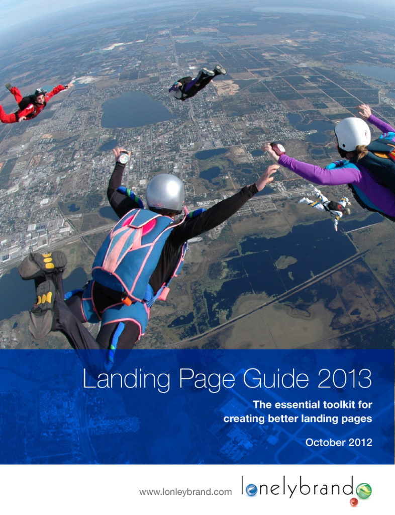 Landing Page Guide 2013