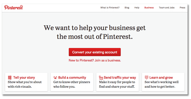 Pinterest Business Account