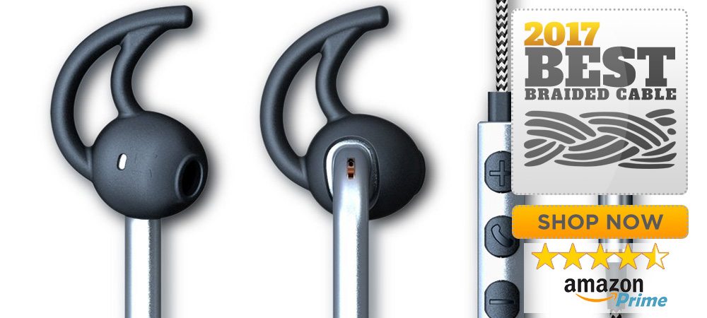 nylon braided earphones