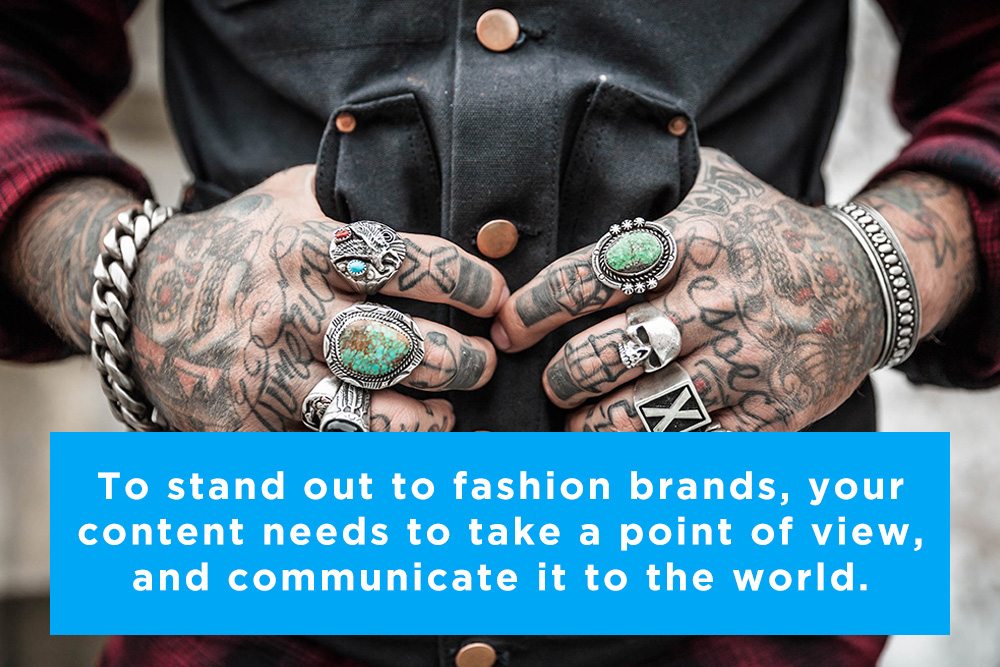 create fashion content for brand ambassador marketing