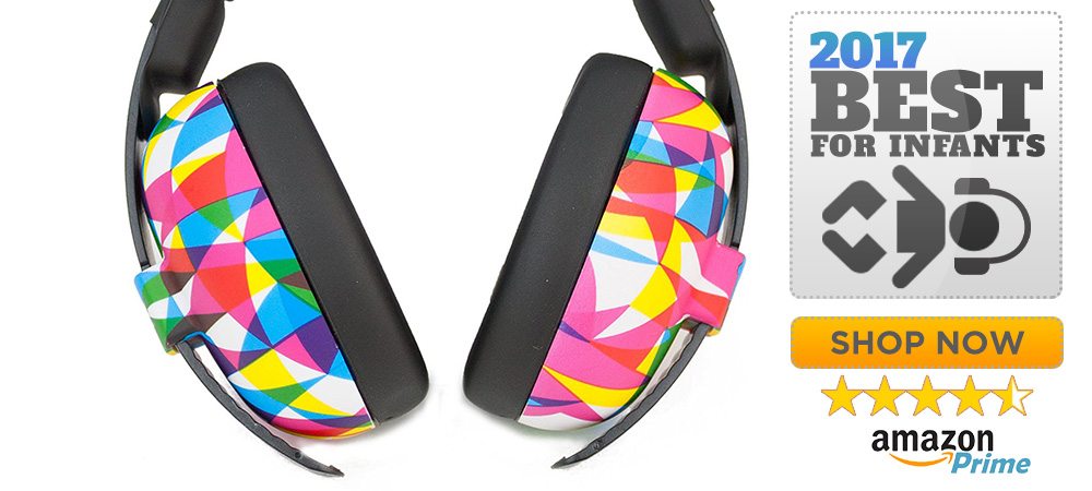 noise cancelling headphones for babies bright colors