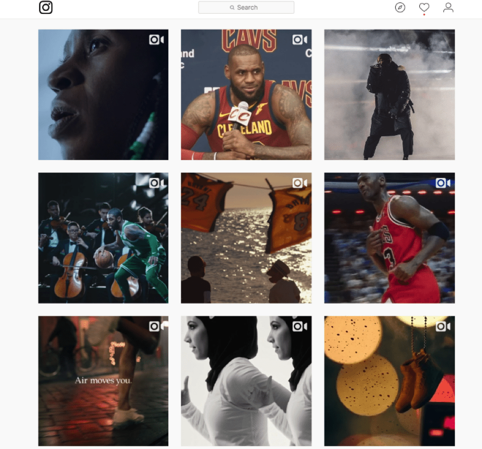 Nike Instagram Strategy and Branding Ideas