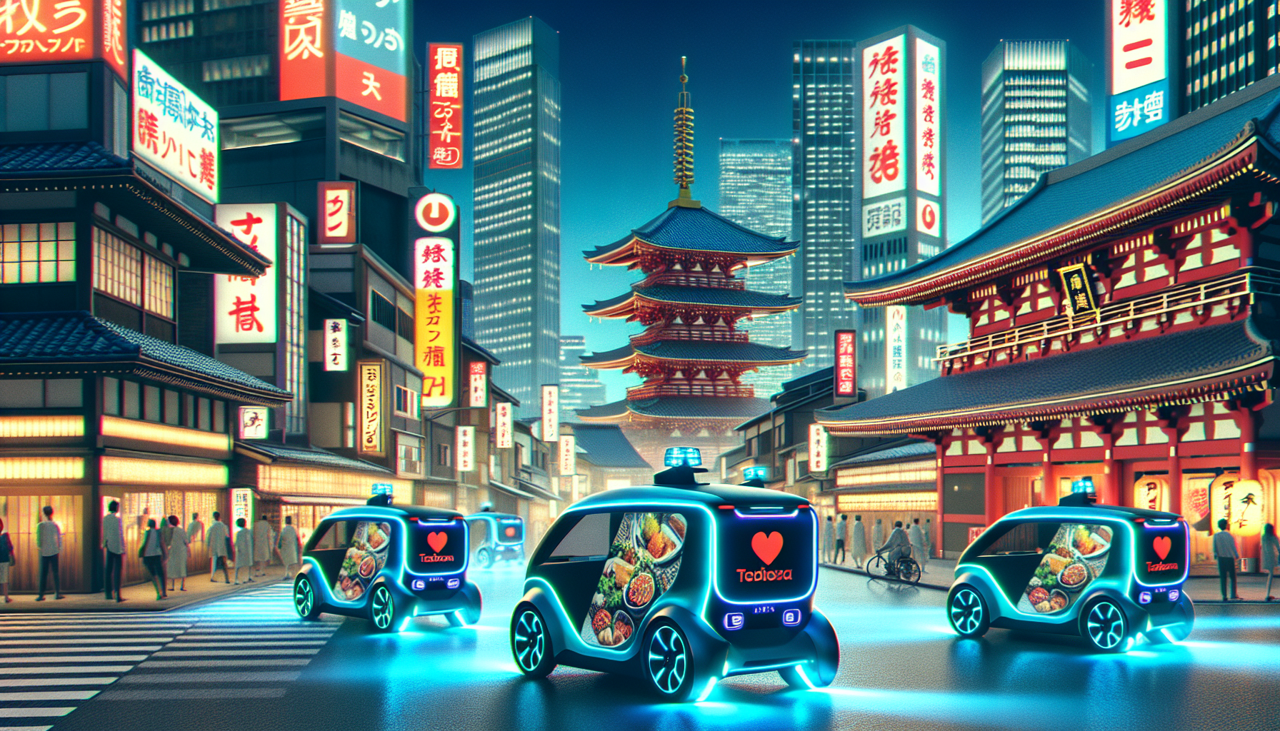 Uber Eats Introduces Self-Driving Food Delivery Service in Japan.