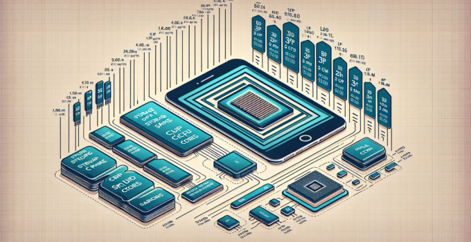 The storage capacity of the M4 iPad Pro determines the number of CPU cores and RAM it has.