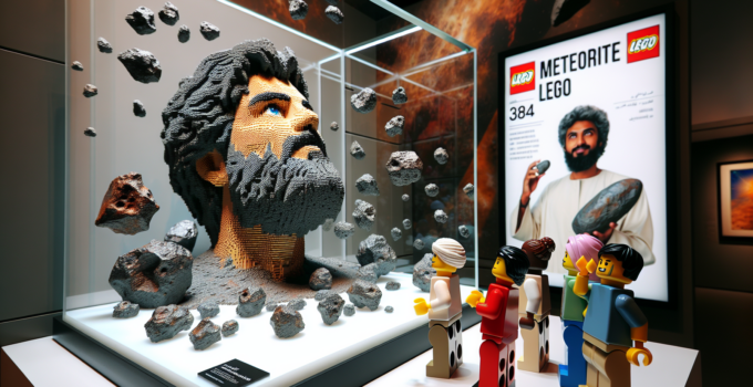 Lego Reveals Blocks Made from Meteorite Particles, Now Displayed in Select Locations