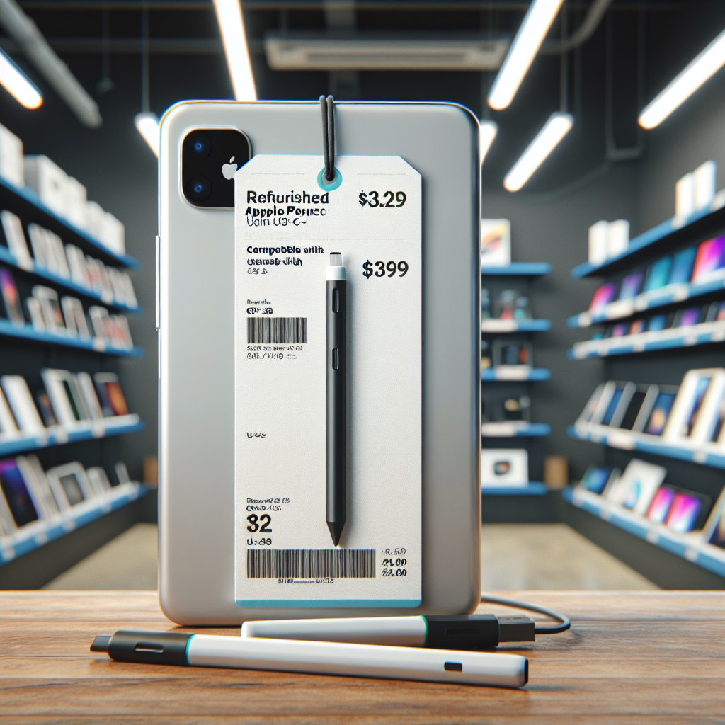 Apple Pencil with USB-C Now Available at a Discount in Refurbished Store