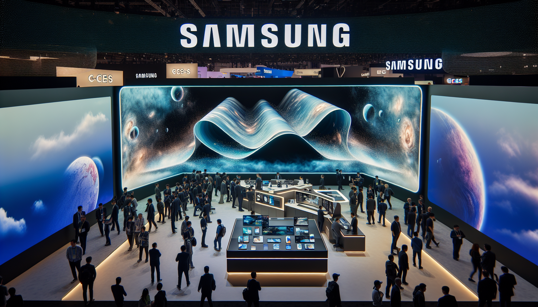 CES 2024: Samsung Introduces Bigger, Foldable, and Rollable Screens