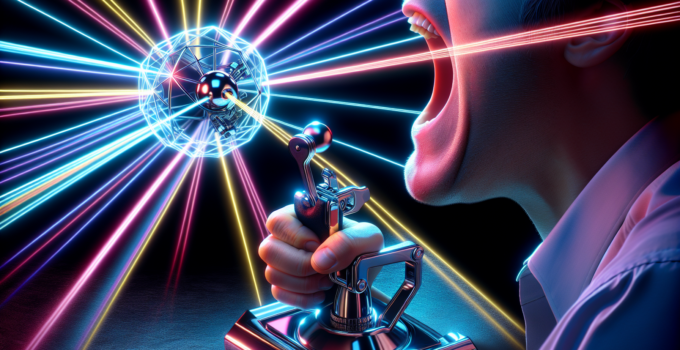 "Playdate's Crank Commands a Space Laser in the Laser Sphere Game, Delivering a Thrilling Experience"