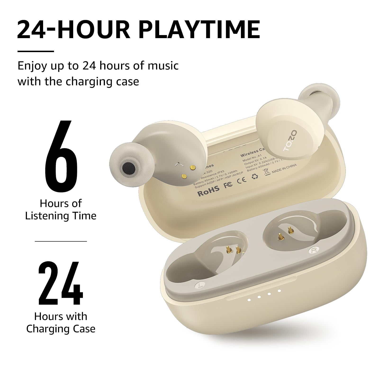 TOZO A1 Mini Wireless Earbuds