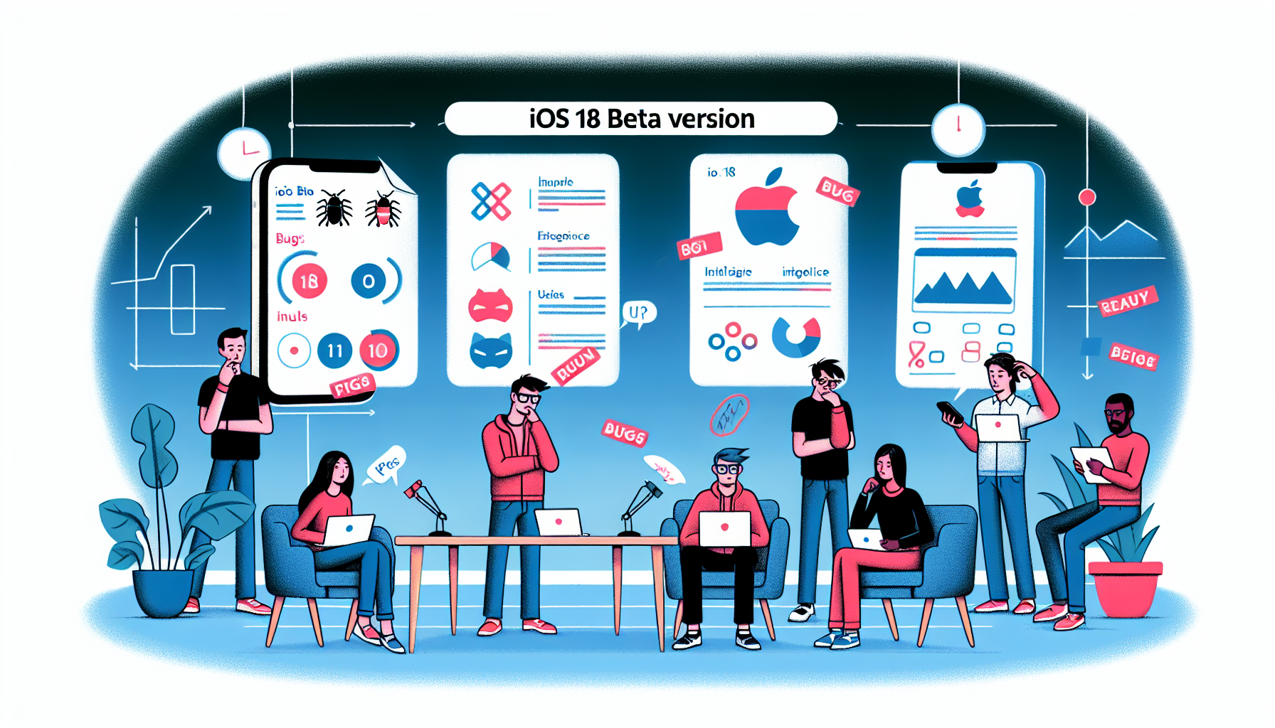 Users testing iOS 18 are unable to use Apple Intelligence features after three beta versions have been released.