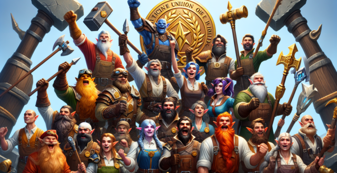 World of Warcraft Workers Successfully Establish a Union