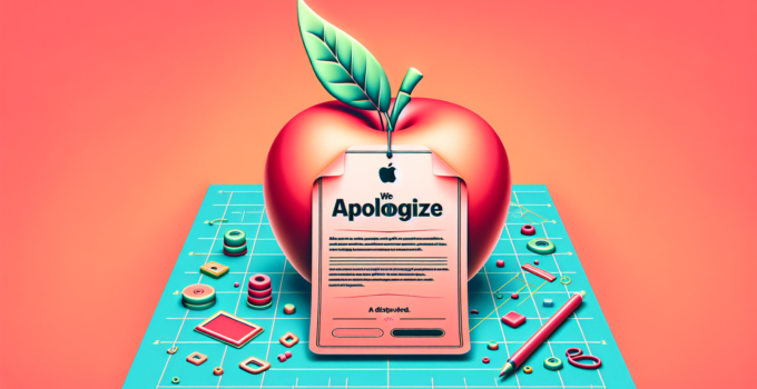 Apple Issues Apology for Disputed Advertisement