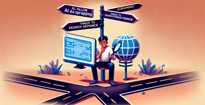 Online Publishers Face Dilemma: Allow AI Data Scraping by Google or Threaten Search Engine Presence