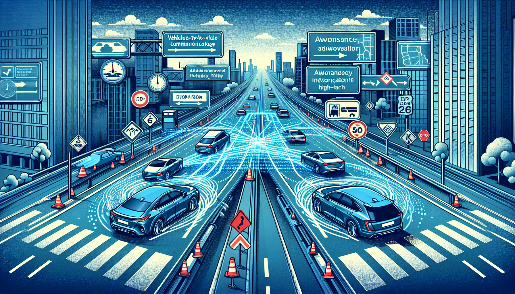 The US Introduces Road Safety Strategy Featuring Vehicle-to-Vehicle Communication Technology