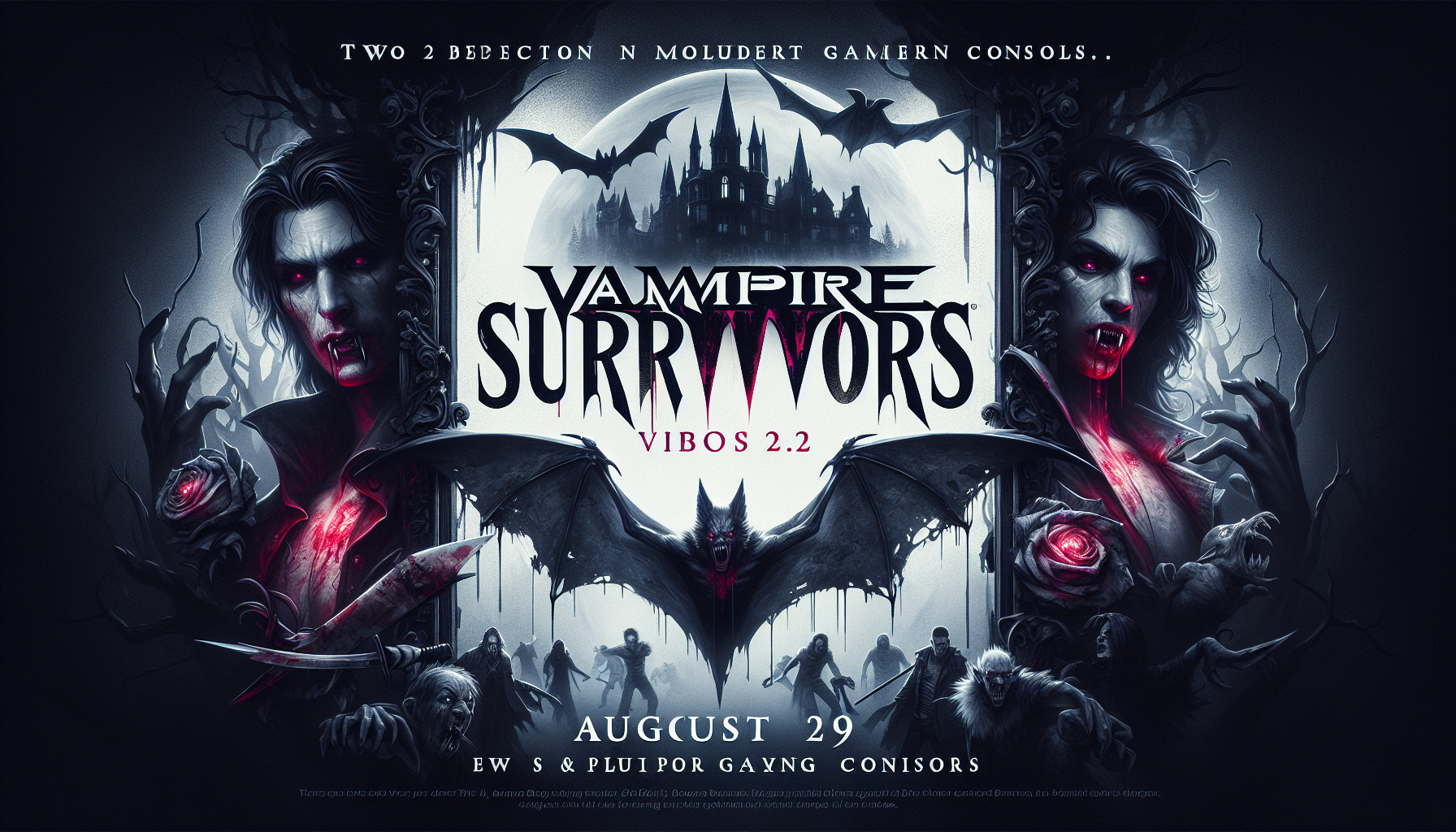 Vampire Survivors Scheduled to Launch on PS4 and PS5 on August 29