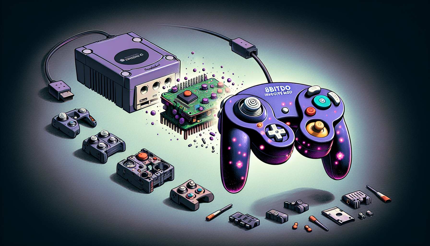 8BitDo Unveils Latest Mod Kit to Transform GameCube Controllers into Wireless, Switch-Compatible Devices