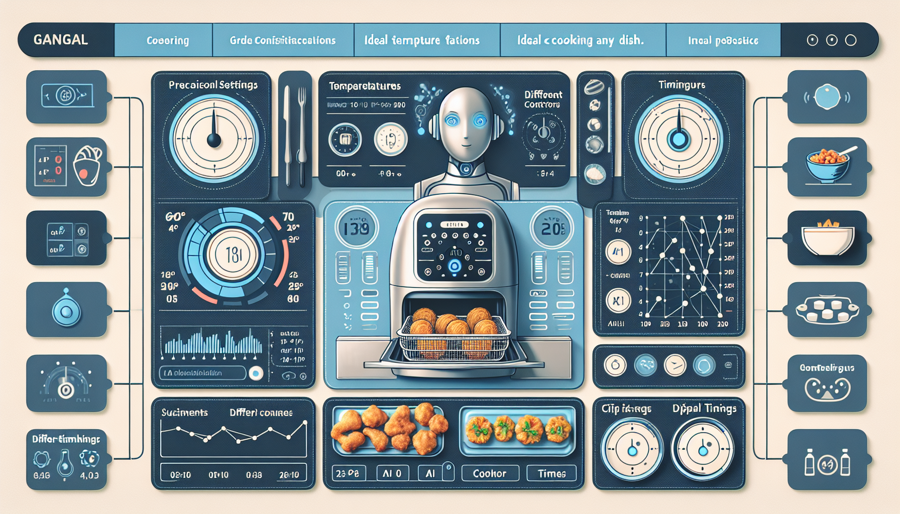 AI-Driven Web Application Delivers Precise Temperature and Timing Configurations for Air Frying Any Dish