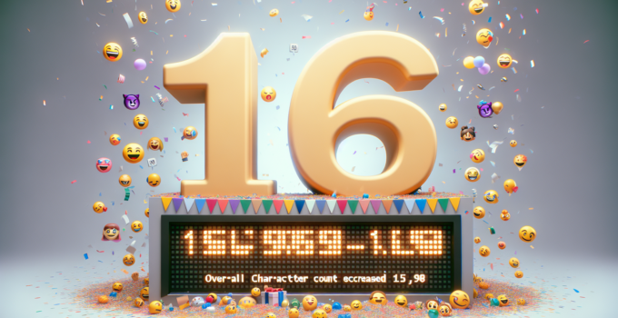 Unicode 16.0 Launched with Additional Emoji, Increasing Overall Character Count to 154,998