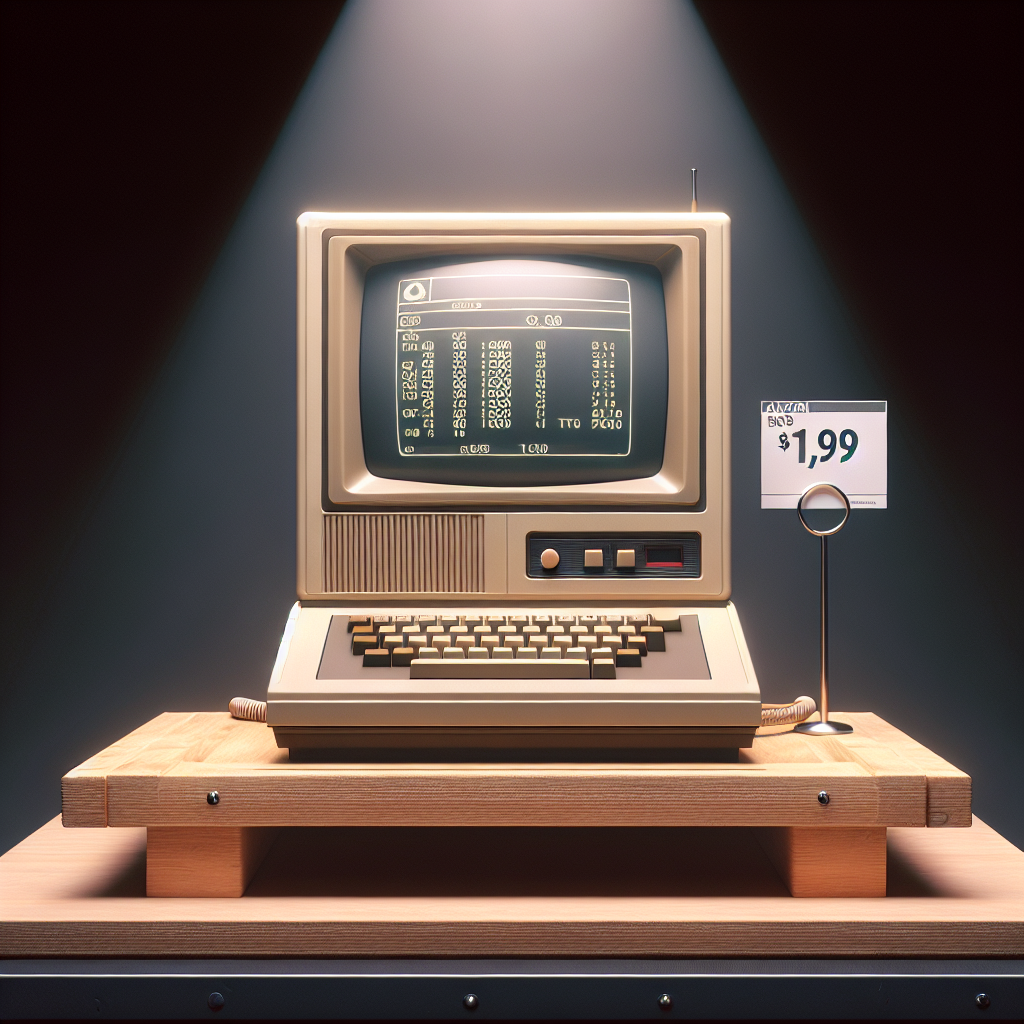 Apple 'Twiggy' Macintosh Prototype Going Up for Auction