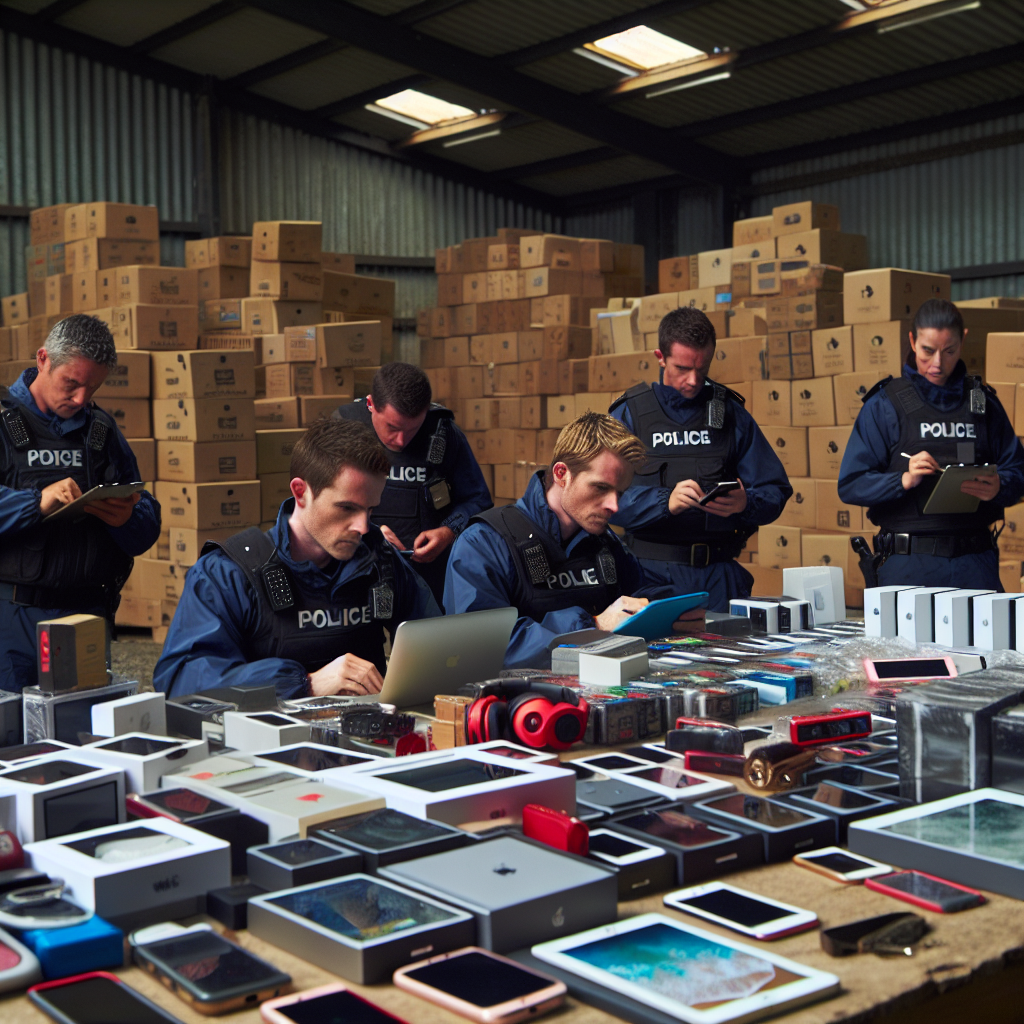 Extensive Capture of Fake Apple Goods in County Mayo, Ireland