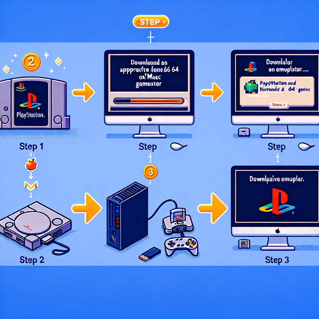 Guide to Simulating PlayStation and Nintendo 64 Games on a Mac
