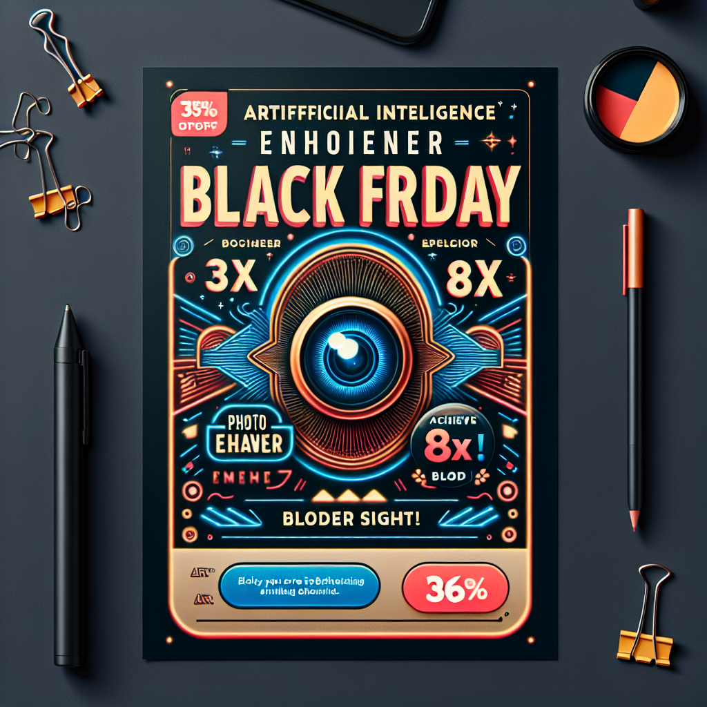 Black Friday Promotion: Receive a 36% Discount on AI Photo Enhancer for 8x Bold Sight