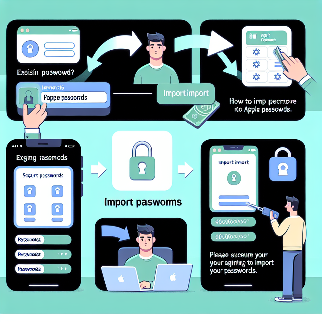 Guide for Importing Your Current Passwords into Apple Passwords