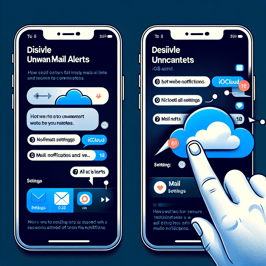 Steps to Turn Off iCloud Unwanted Mail Alerts in iOS 18