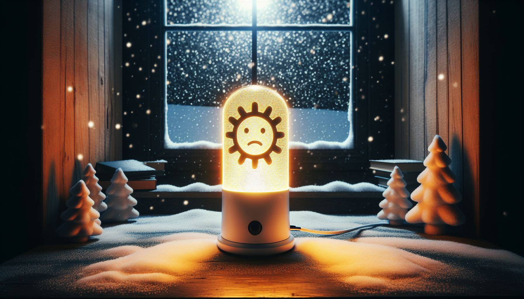 Powerful SAD Lamp Aids in Fighting Winter Depression