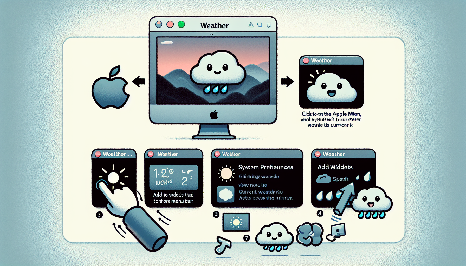 Step-by-Step Instructions for Integrating a Weather Widget into Your macOS Menu Bar