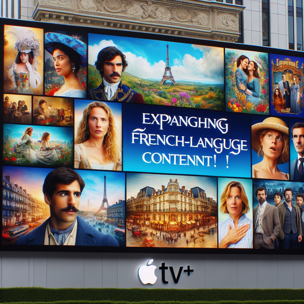 Apple TV+ Broadened Its French-Language Content Collection in EU Markets