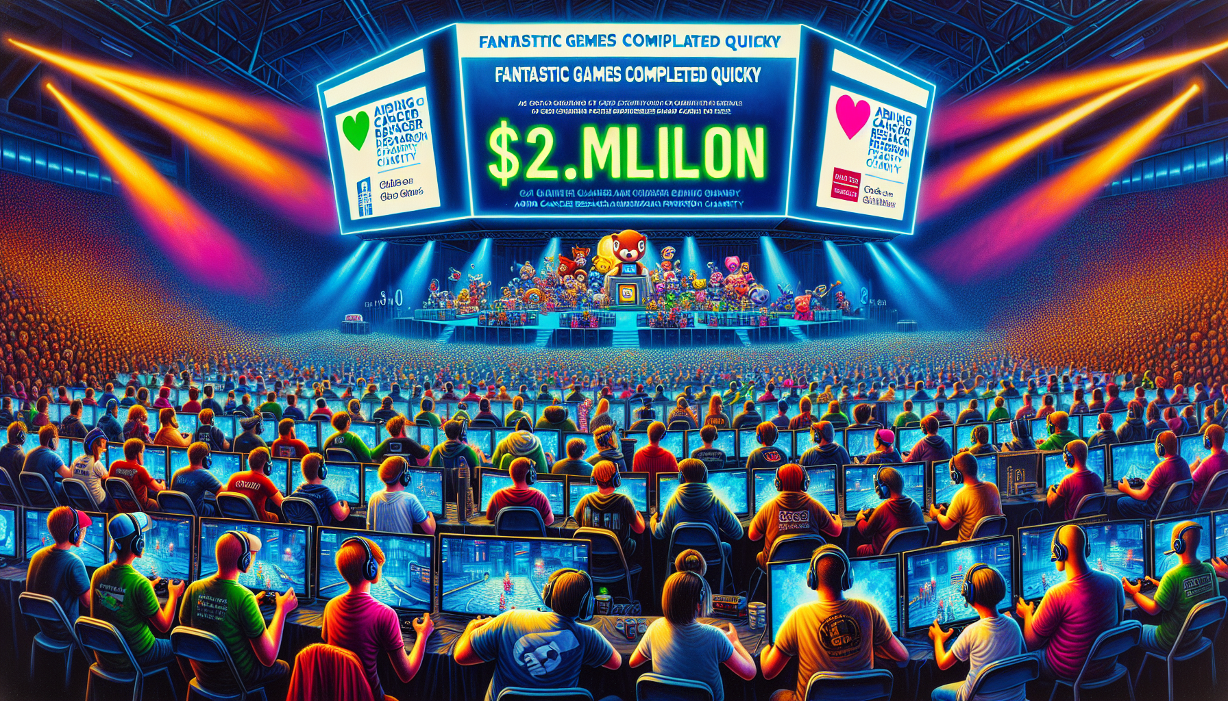 Fantastic Games Completed Quickly Brings in $2.5 Million to Aid Cancer Research and Prevention Charity