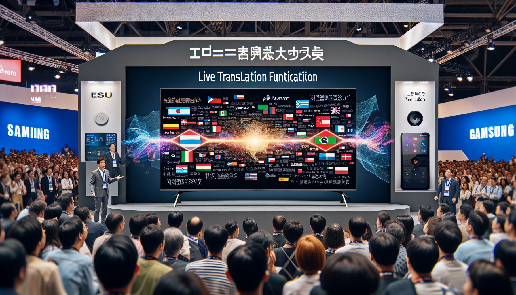 Samsung Unveils Live Translation Functionality for TVs at CES 2025