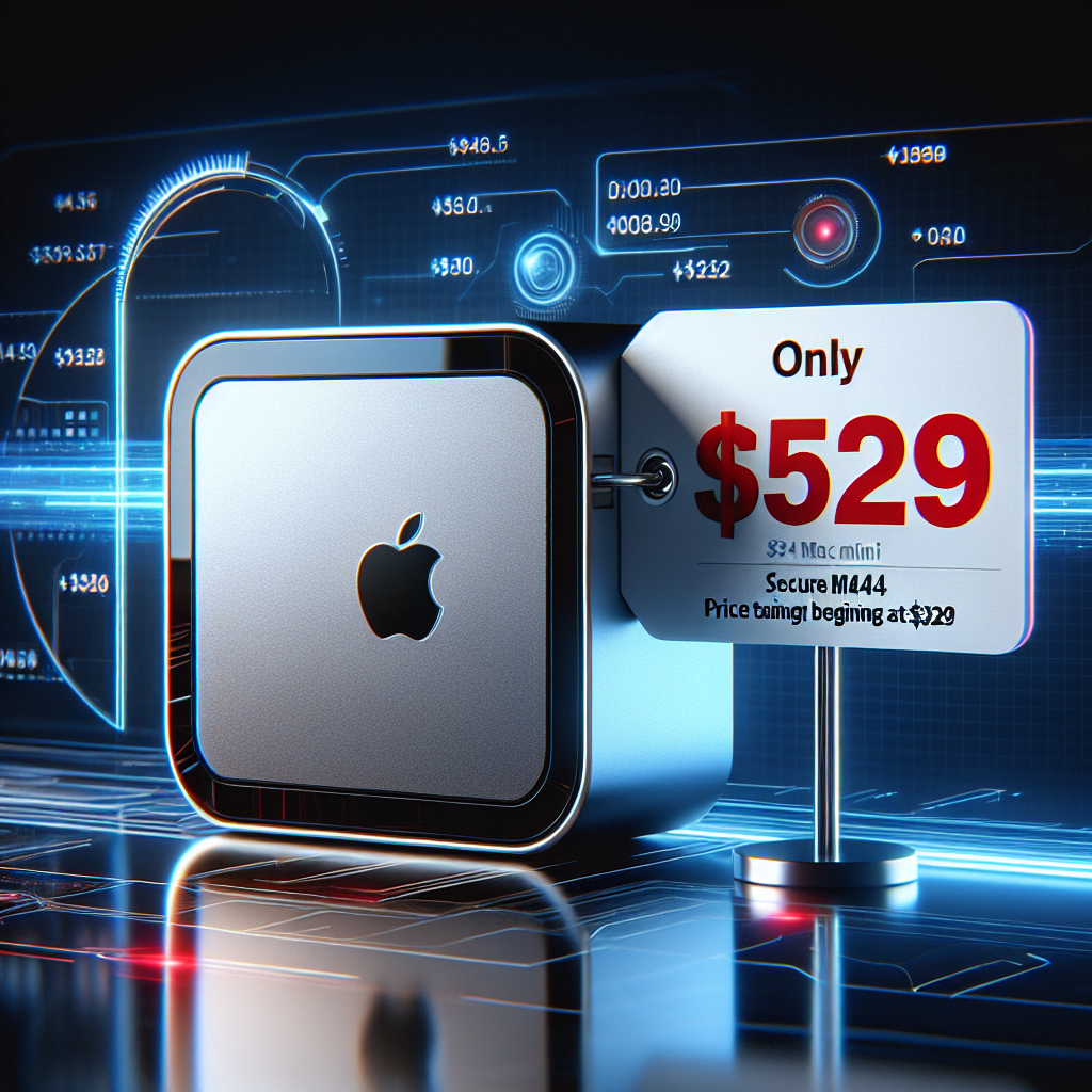 Secure M4 Mac Mini Offers Beginning at Only $529