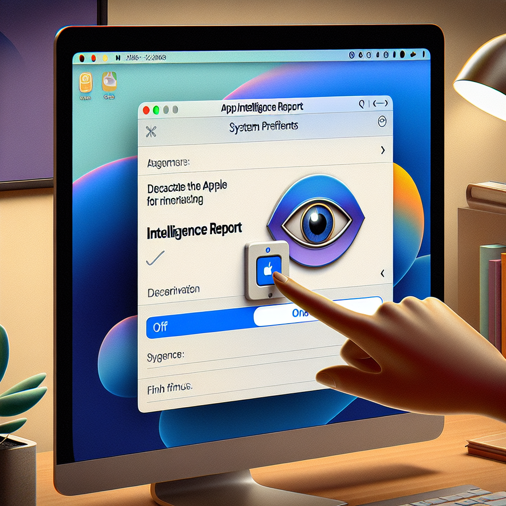 Steps to Turn Off the Apple Intelligence Report Feature in macOS