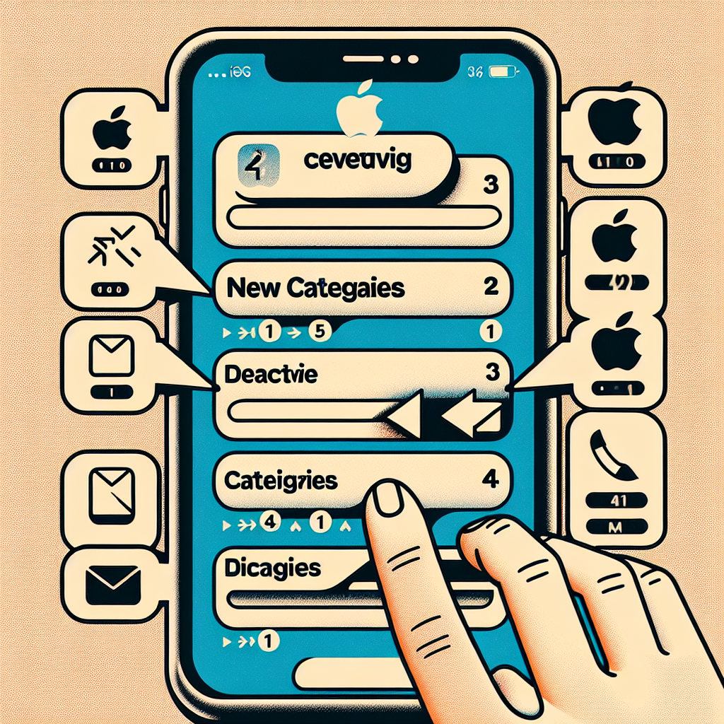 Guide for Utilizing or Deactivating the New Categories Function in iOS Apple Mail