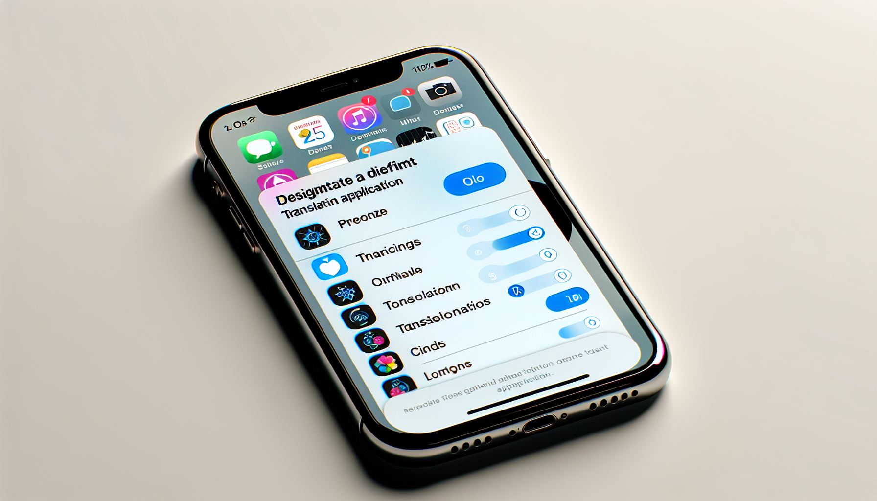 iOS 18.4 enables users to designate a default translation application on iPhone.