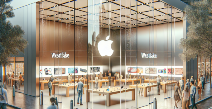 Apple Unveils Redesigned Apple Store Set to Open in Westlake, Ohio